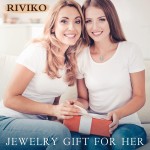 RIVIKO Unendlichkeits-Herz-Symbol-Halskette für Frauen, 925er Sterlingsilber, Liebesherz-Anhänger, Valentinstag, Jahrestag, Geburtstag, Weihnachten, Schmuck, Geschenke für Frauen, Mutter, Ehefrau, Schwester, ihre Freunde RIVIKO Unendlichkeits-Herz-Symbol-Halskette für Frauen, 925er Sterlingsilber, Liebesherz-Anhänger, Valentinstag, Jahrestag, Geburtstag, Weihnachten, Schmuck, Geschenke für Frauen, Mutter, Ehefrau, Schwester, ihre Freunde
