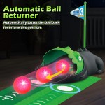 Verbessertes Kinderspielzeug-Golfset mit automatischem Dinosaurier-Golf-Return, LED-beleuchteten Nacht-Golfbällen, 3 Schlägern, Putting-Matte, Minigolf-Spielen für Kleinkinder von 3–8 Jahren, Indoor-Outdoor-Sportspielzeug für Jungen und Mädchen ab 3 Jahre Verbessertes Kinderspielzeug-Golfset mit automatischem Dinosaurier-Golf-Return, LED-beleuchteten Nacht-Golfbällen, 3 Schlägern, Putting-Matte, Minigolf-Spielen für Kleinkinder von 3–8 Jahren, Indoor-Outdoor-Sportspielzeug für Jungen und Mädchen ab 3 Jahre
