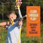 Bogen- und Pfeil-Bogenschießen-Set für Kinder – coolstes Spielzeug für Jungen im Alter von 6, 7, 8, 9, 10, 11 und 12 Jahren – Geschenke für Jungen – cooles Geburtstagsgeschenk für Jungen – bestes Outdoor-Sportspielzeug für Kinder