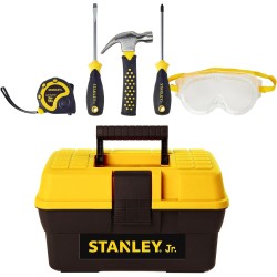 Stanley Jr – 5-teiliges Werkzeugset mit Werkzeugkasten