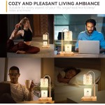 Kerzenwärmerlampe mit 3 Glühbirnen, höhenverstellbarer dimmbarer Kerzenwärmer mit Timer, Kerzenlampe mit bezauberndem Geschenkband, Geburtstagsgeschenke für Frauen und Mütter, Einweihungsgeschenke, neue Heimdekoration