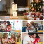 Kerzenwärmerlampe mit 3 Glühbirnen, höhenverstellbarer dimmbarer Kerzenwärmer mit Timer, Kerzenlampe mit bezauberndem Geschenkband, Geburtstagsgeschenke für Frauen und Mütter, Einweihungsgeschenke, neue Heimdekoration