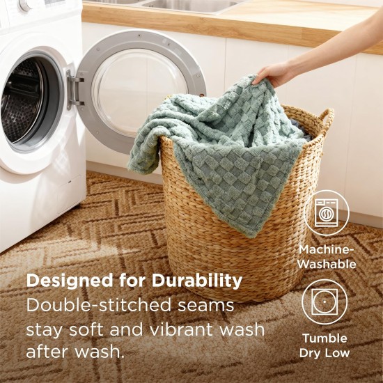 Bedsure GentleSoft Salbeigrüne Überwurfdecke für Couch – karierte Fleecedecken, Geschenke für Frauen, Männer, Mädchen, süßer, weicher, gemütlicher Frühlingsüberwurf für Schlafzimmer, Heimdekoration, Geschenke, 127 x 152 cm Bedsure GentleSoft Salbeigrüne Überwurfdecke für Couch – karierte Fleecedecken, Geschenke für Frauen, Männer, Mädchen, süßer, weicher, gemütlicher Frühlingsüberwurf für Schlafzimmer, Heimdekoration, Geschenke, 127 x 152 cm